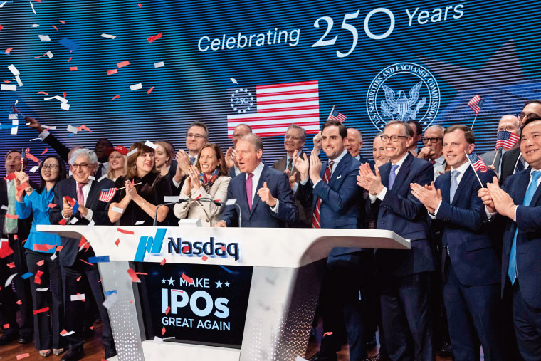 那斯達克縮短大型企業上市後納入「那斯達克100指數」的等待時間，新制將於 今年５月１日生效。