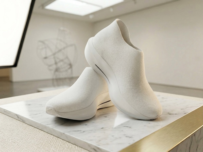 紡織所「熔噴3D一體成型跑鞋」。