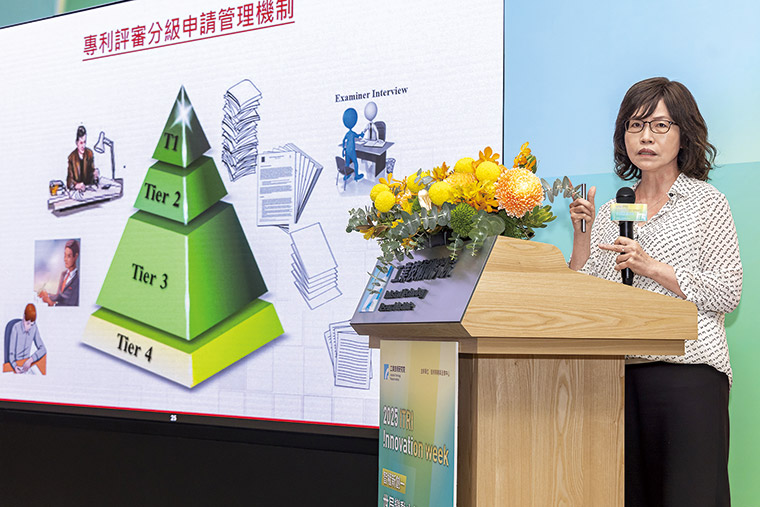 台積電副法務長陳碧莉指出，面對專利蟑螂，台積電「不求 戰，但也不畏戰，不會輕易和解。」