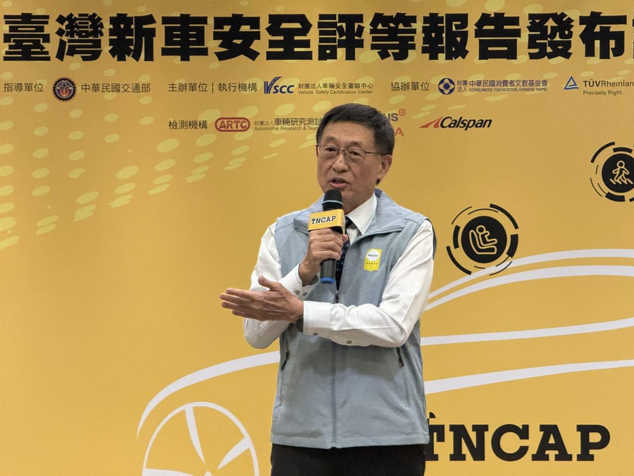 車安中心執行長周維果。圖/黃靖文攝