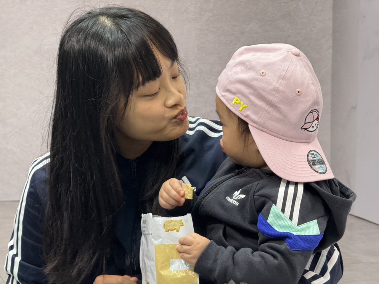 上班族米林平常精打細算，只有孩子花費不能省。