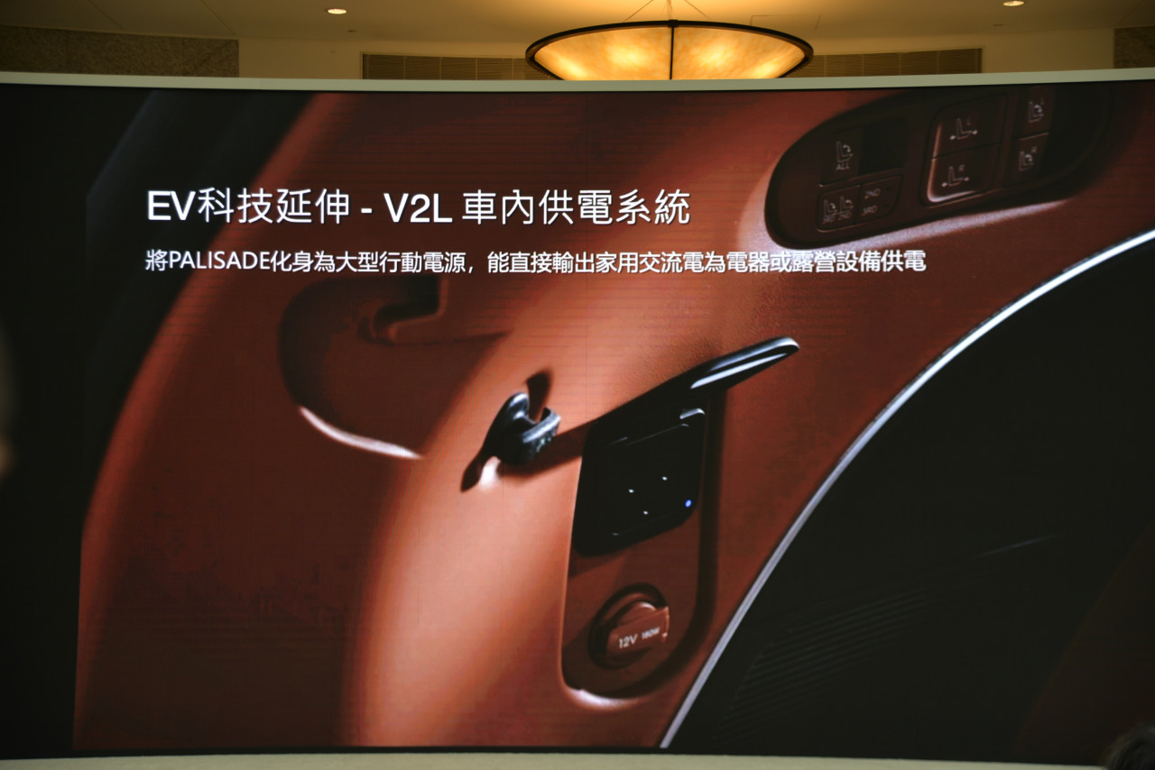過往V2L一直是少數電車獨有，如今擺入現代旗艦休旅