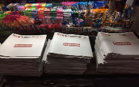 《紐約郵報》頭版僅印潮牌商標 每份價格竟翻40倍