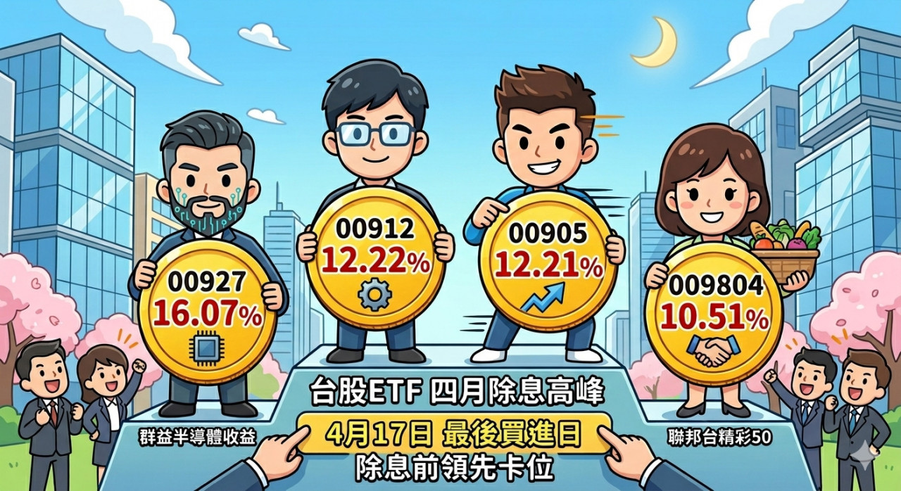 0052、00900、00918、00927…14檔ETF最後買進日「它年化配息率16%」！存股先看績效表