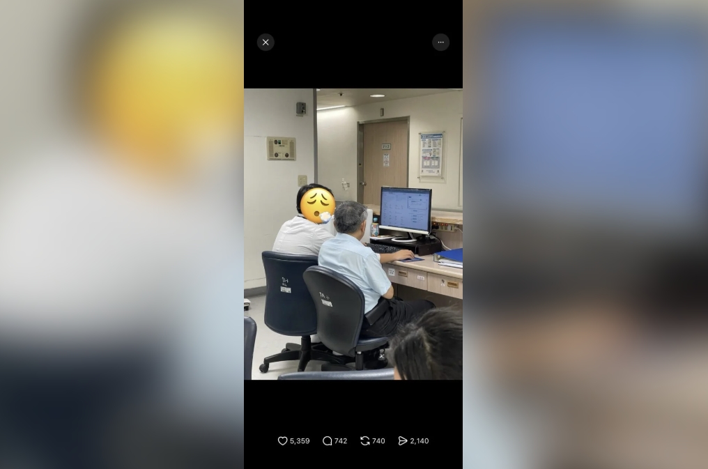 柯文哲去新光醫院深夜坐在護理站幹嘛：我醫療專家「關心黨部員工家屬」！有看到其他人個資？院方發聲