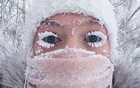 這裡超級冷！睫毛都結冰啦！