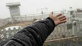 玉山下雪了！北部今起下探11度 
