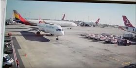 韓亞航空意外！客機滑行 「撞斷」土航尾翼