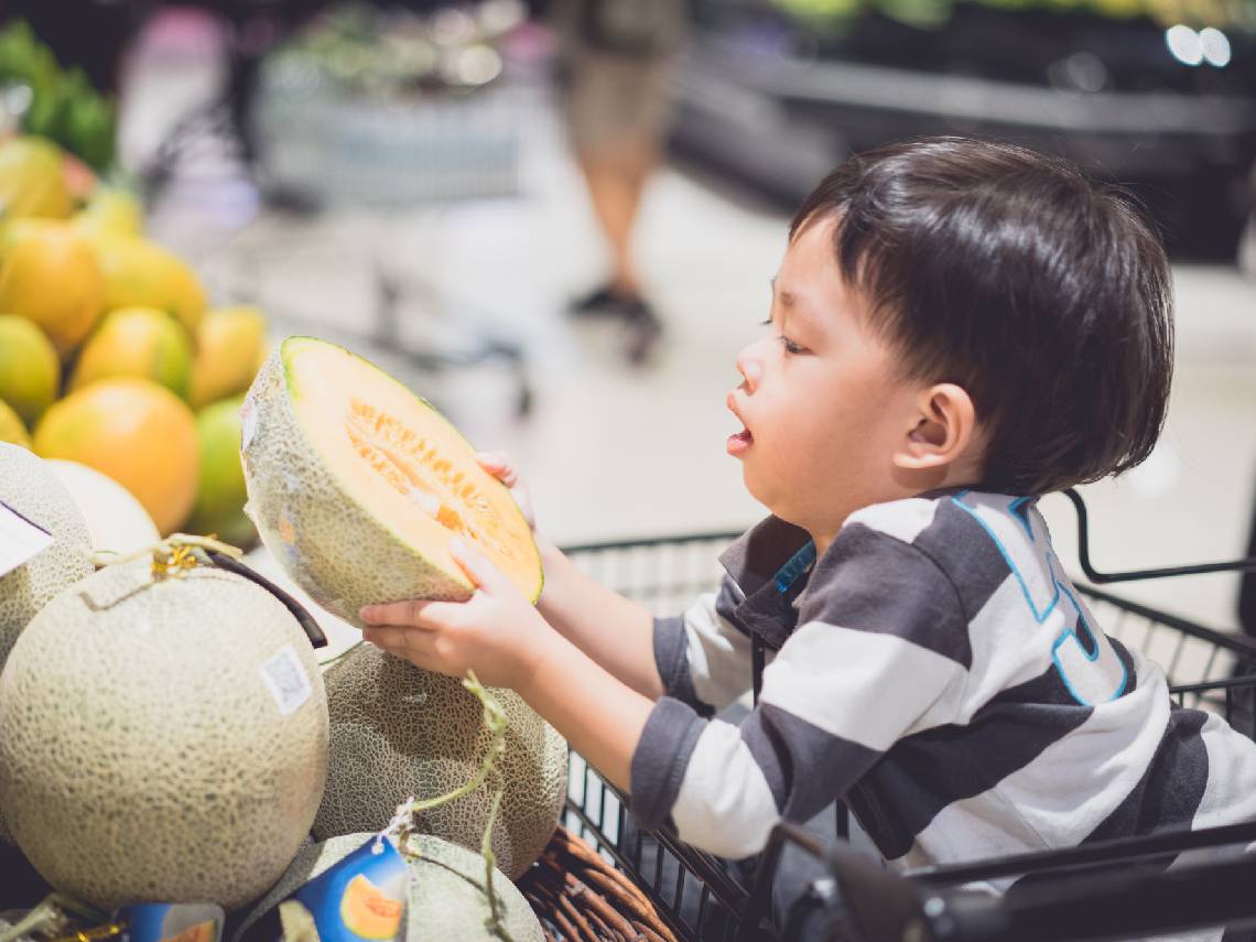 supermarket melon boy