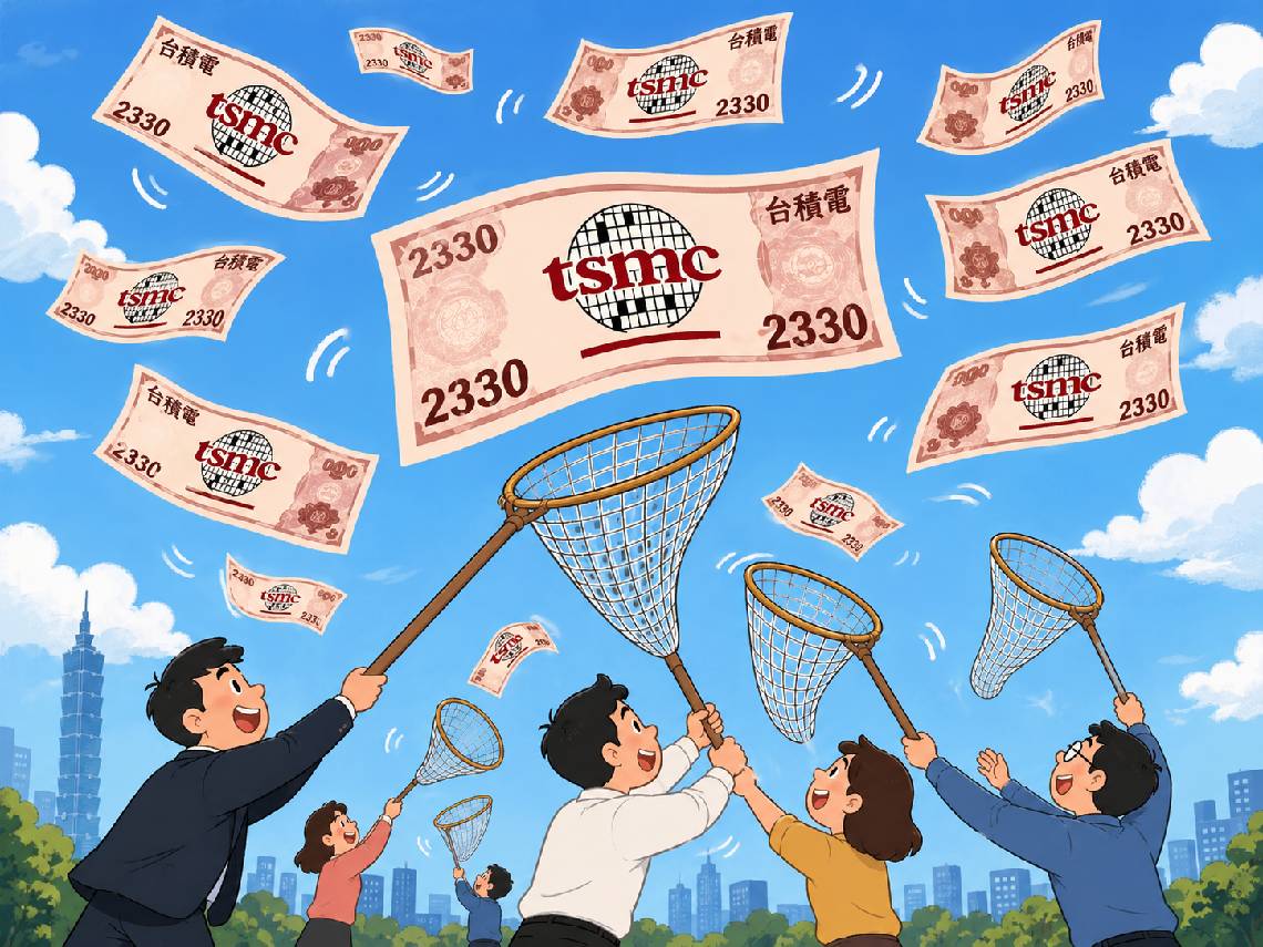 大家搶買台積電 2330