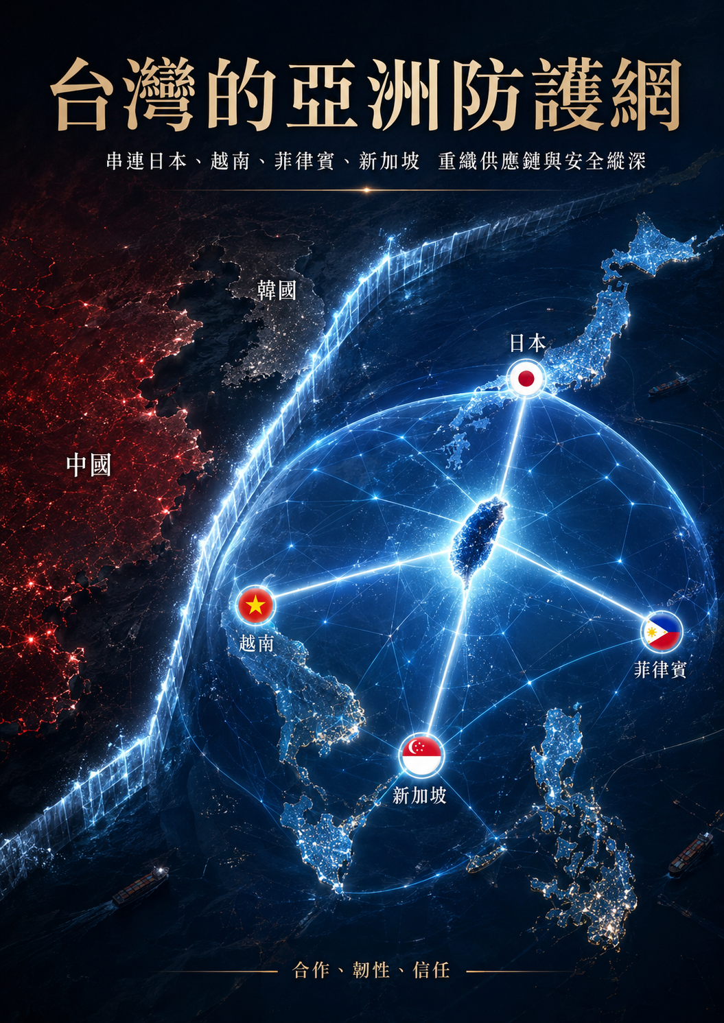 台灣的亞洲防護網