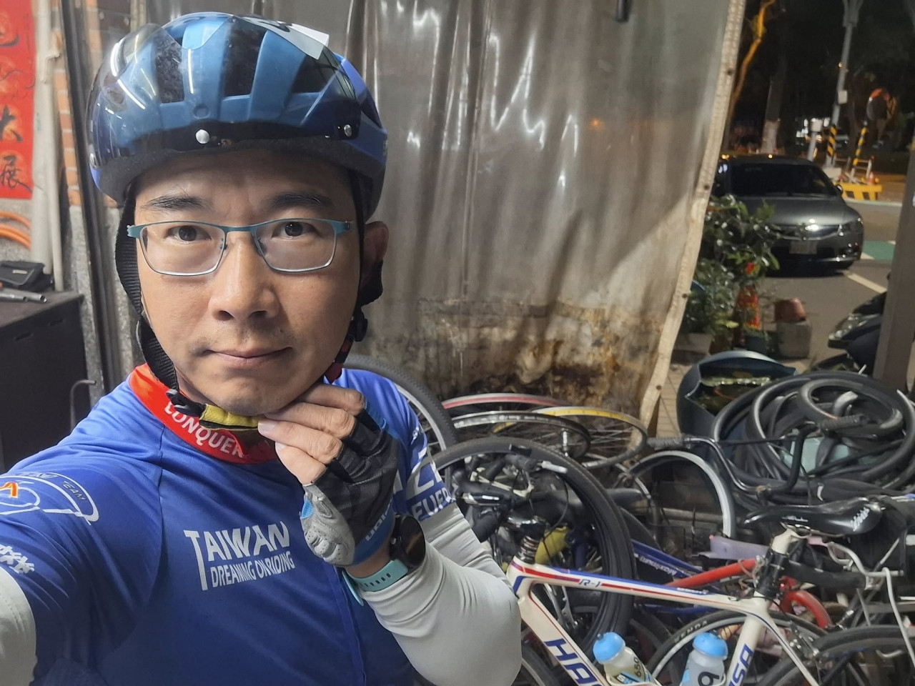 陳雨德退休後人生更精采，曾用超過30個小時完成600公里的自行車挑戰