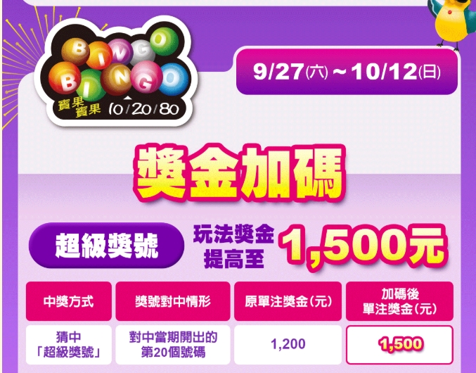 中秋節賓果賓果玩法