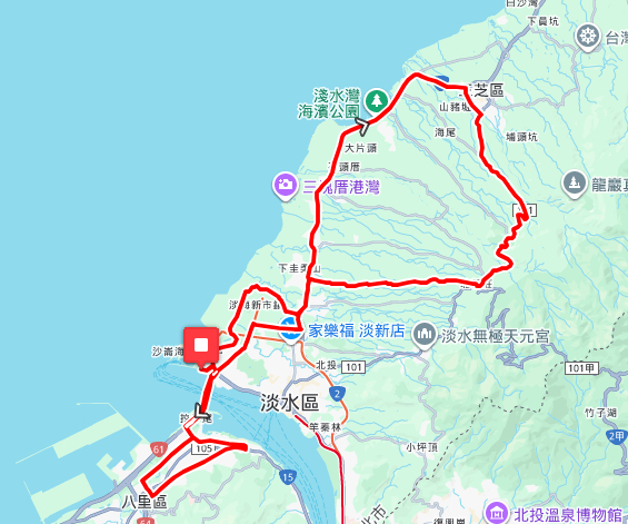 淡江大橋自行車活動