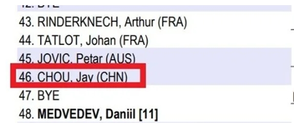 周杰倫國籍,周杰倫澳網