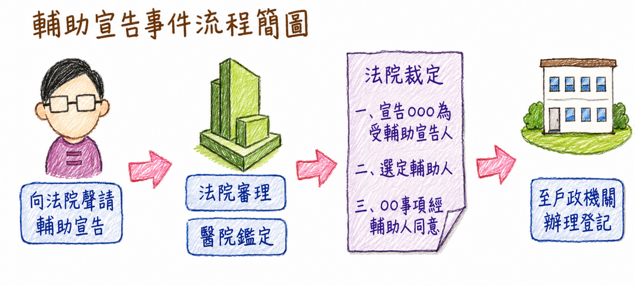 輔助宣告程序