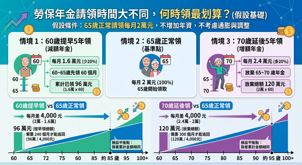 勞保年金，勞保退休金，勞保老年年金