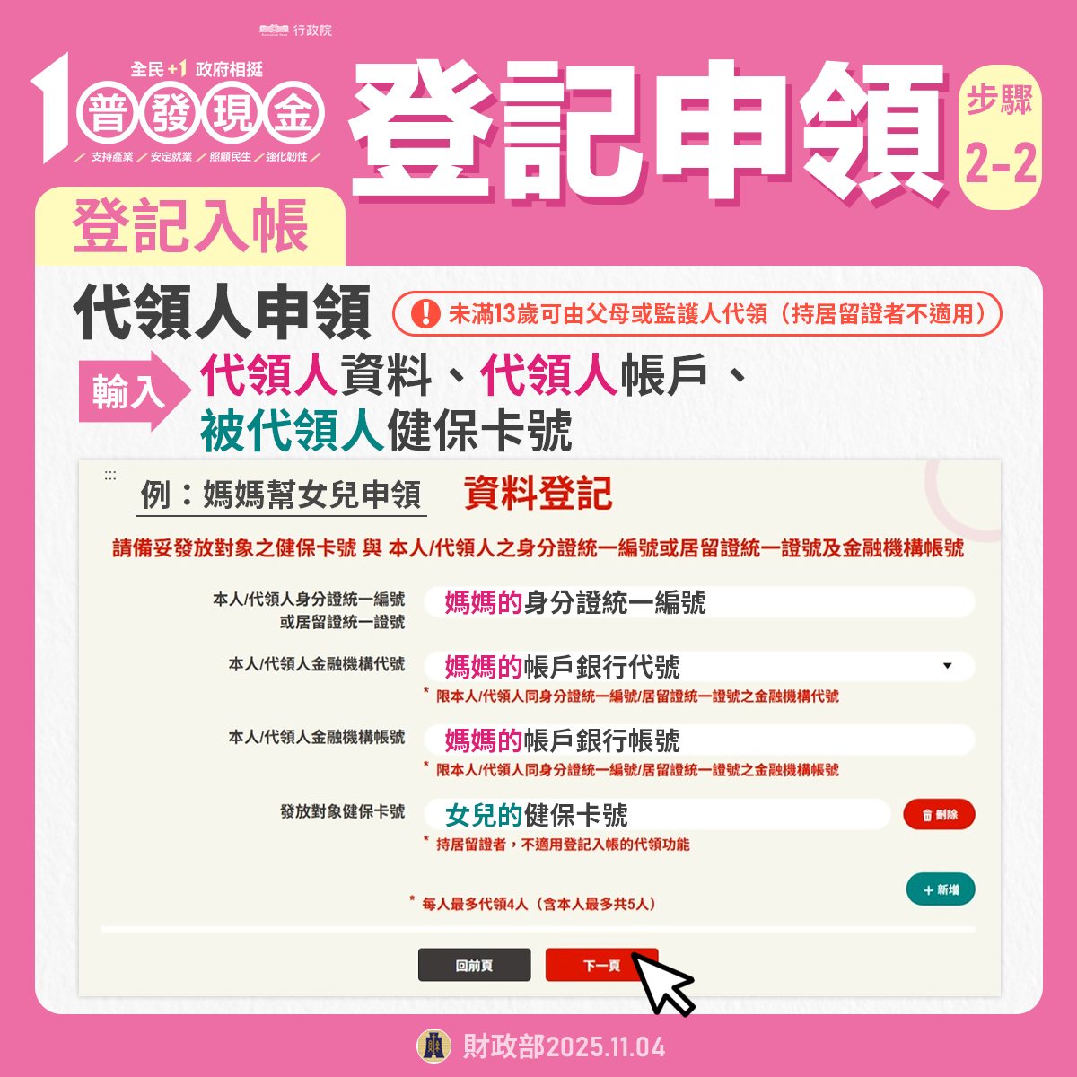 登記入帳步驟圖