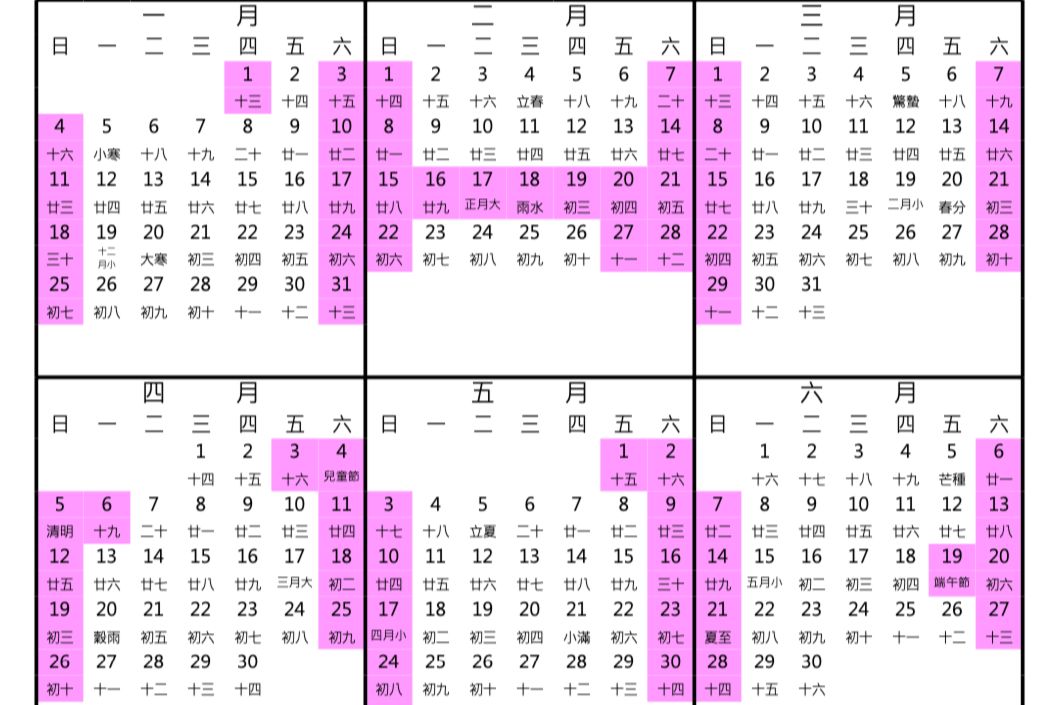2026(115年)行事曆／清明連假日期、勞動節有放假？今年還有「7連假」免補班請假攻略必看 - 今周刊