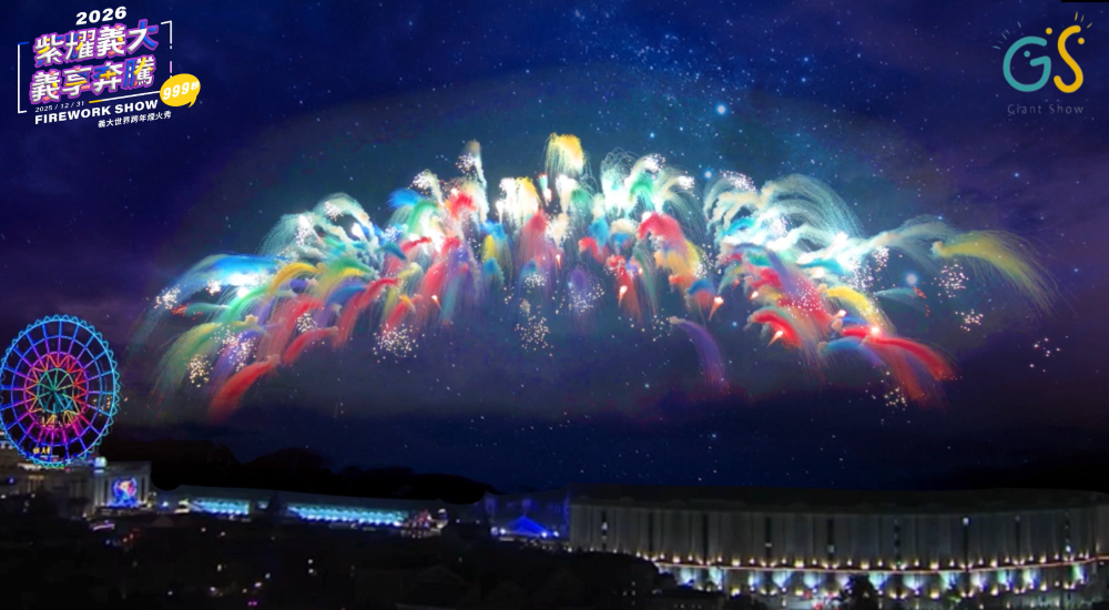 高雄跨年,煙火,夢時代,義大