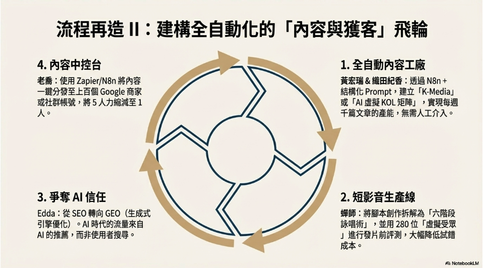 流程再造II：建構全自動化的「內容與獲客」飛輪