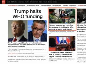 蔡英文登上《CNN》首頁！台灣獲讚雖因中國關係被WHO排除在外　仍抗疫成功