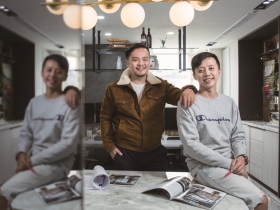 雅適登設計工程王敦仕、鄭光榮　結合商空及豪宅元素， 展現獨特的設計美學