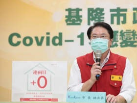 市場率先採「2罩1套」已成全國防疫指引　林右昌：基隆人的光榮