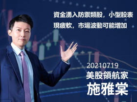 【施雅棠】資金湧入防禦類股，小型股表現疲軟，市場波動可能增加