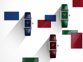 Cartier Tank Must　翻玩經典，綠色「錶」心意 
