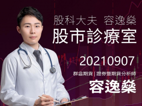 【股科大夫容逸燊】每日盤前日報、盤後影片0907