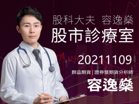 【股科大夫容逸燊】每日盤前日報、盤後影片1109