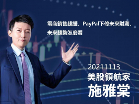 【施雅棠】電商銷售趨緩，PayPal下修未來財測，未來趨勢怎麼看