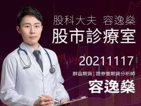【股科大夫容逸燊】每日盤前日報、盤後影片1117