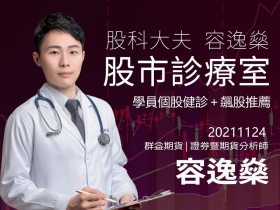 【股科大夫容逸燊】每日盤前日報、盤後影片1124