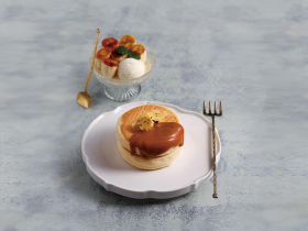 北海道札幌好味襲台》3公分肥嫩厚鬆餅令人瘋狂　想吃它？拿起桌上的「農具」鏟下去吧！