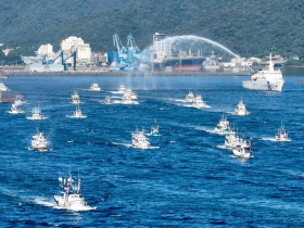 2023蘭陽媽祖文化節  逾千信眾與上百船隻護駕 海巡遶境盛大啟航