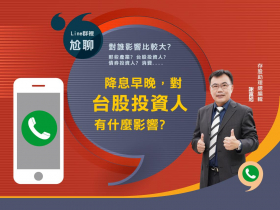 降息早晚，對投資人有什麼影響?｜聊天檔回放｜2024.02.21