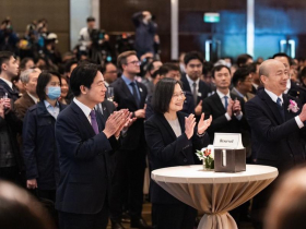 台灣現任正副元首出席天皇華誕慶祝酒會，NHK：斷交52年首見！賴清德：盼上任後加強與日合作