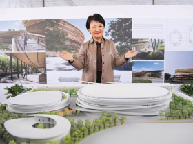 市長盧秀燕：「每個偉大的城市，都要有一座巨蛋」