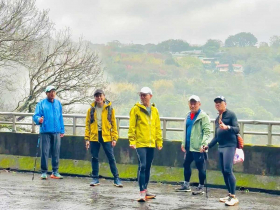 下雨天走走山徑...小橋、流水、「人家的味道」　謝金河：台北近郊清晨充滿詩情畫意