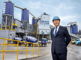 管理優化　料桶可感測存量、卡車裝GPU  亞東預拌玩真的    48年混凝土廠  用黑科技解三Ｋ痛點