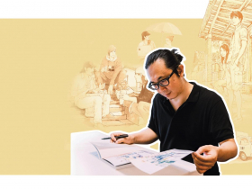 奪金漫獎雙料大獎！ 阮光民與他的《一桿秤仔》