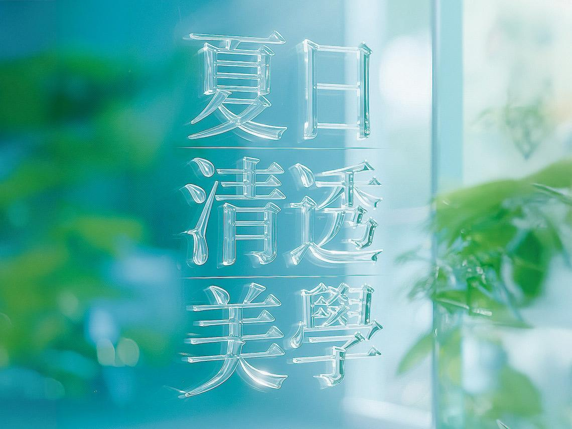 夏日清透美學