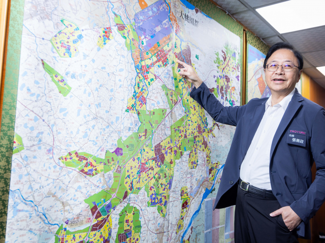 張善政用創新、科技治理桃園「忘記任期，去做20年後的願景」 推LDCT為市民把關肺腺癌，與美名校攜手大數據