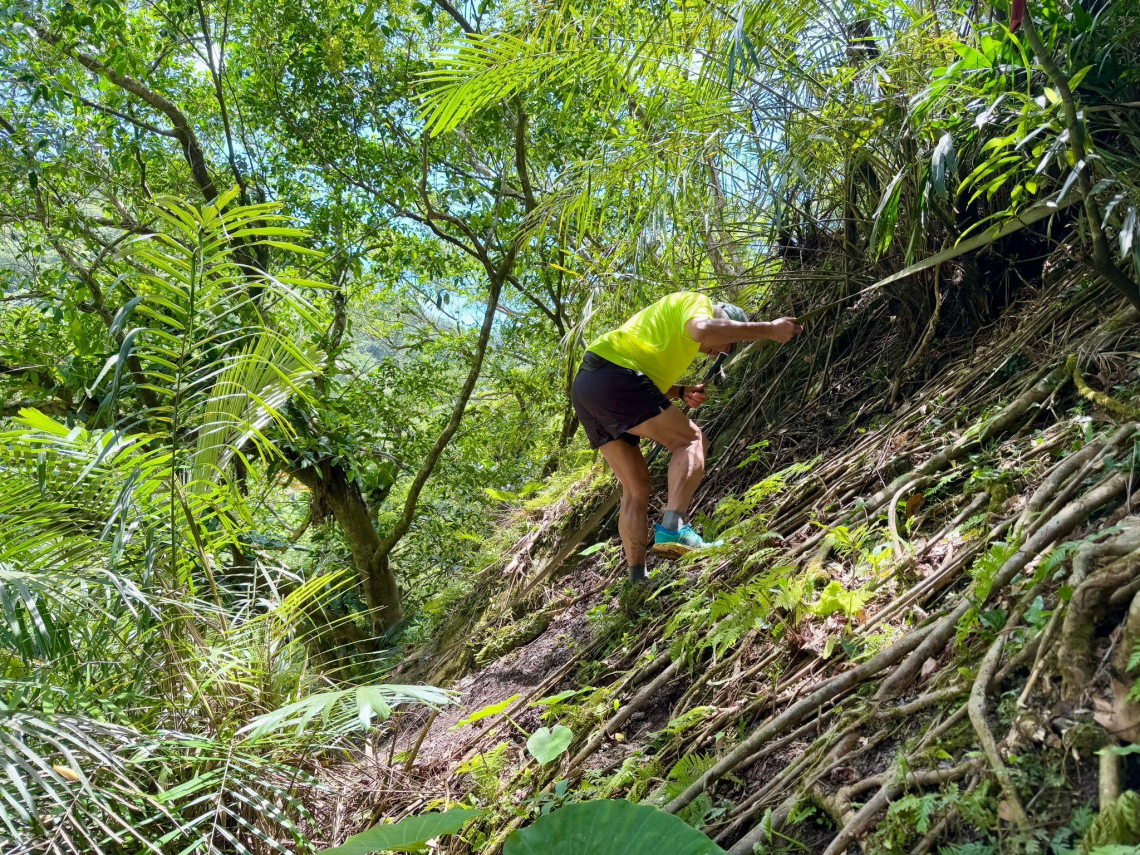 深入大溪川古道，尋訪廢棄老學校！謝金河自嘲「老頑童」，2米深溪谷找蝦蟹，友嗨喊：這才是人生