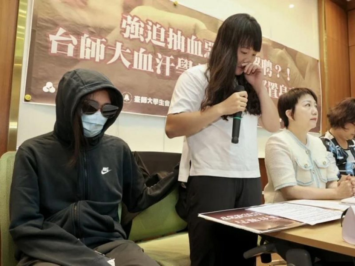 台師大女足「血汗學分」！學生不堪霸凌休學，她摘墨鏡勇敢發聲「該遮掩的不是我」…教育部開罰了
