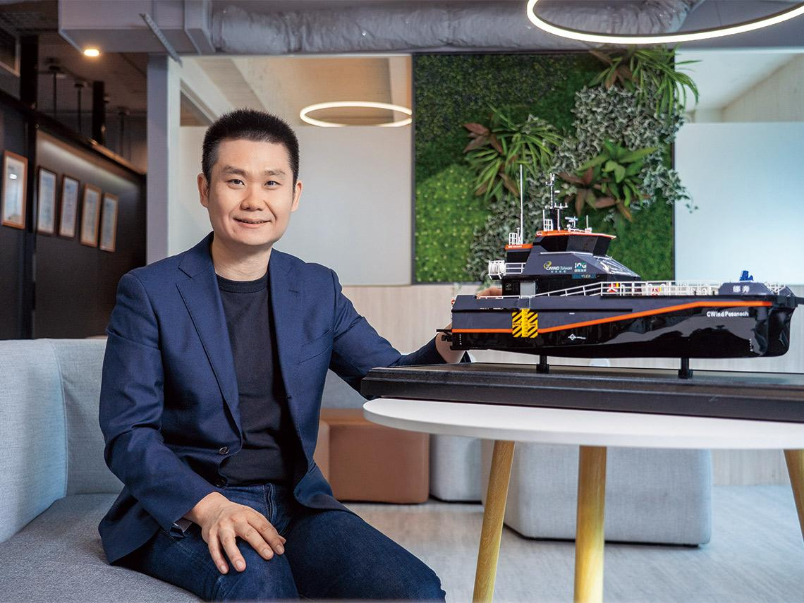 國際海洋》從探勘到運維一站包辦  攜手英荷打國際盃　客運運將變身離岸風電服務王