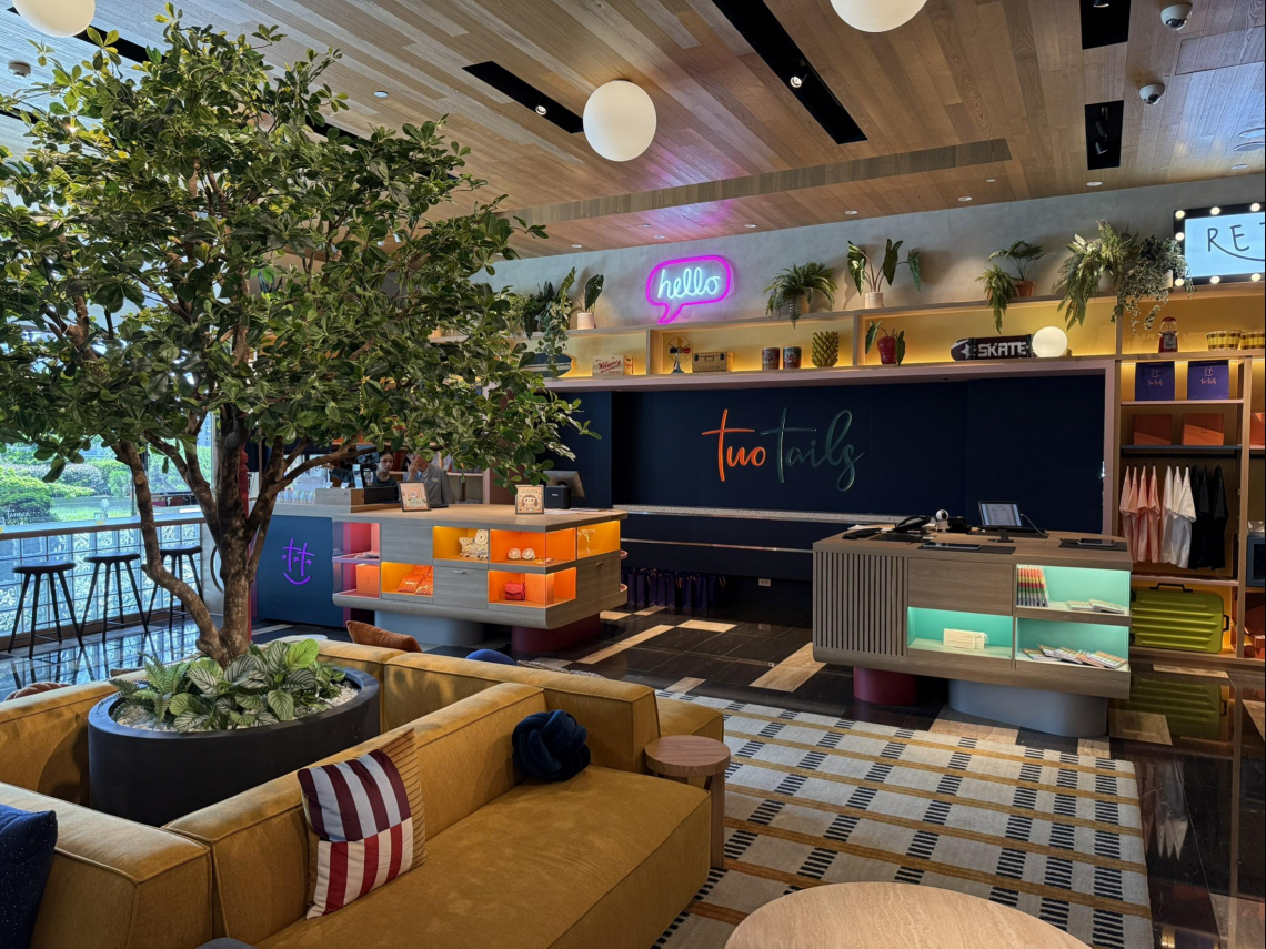 辜仲立出資打造Two Tails Hotel，新飯店開箱！從「攤味」營造台灣感性，將到LA搶奧運商機