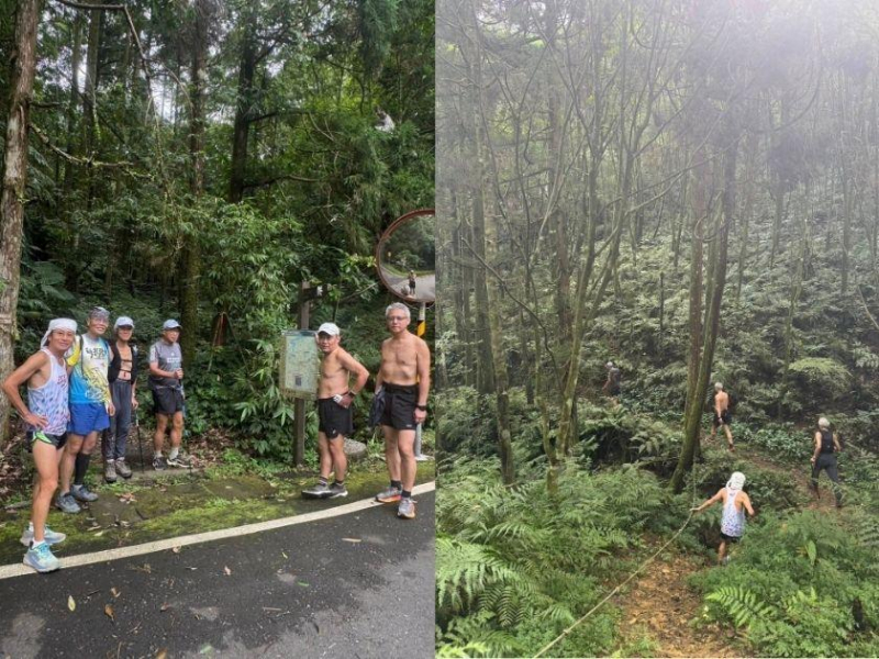 選舉是一時，爬山是永遠、國家是永遠的！謝金河和山友們的2小時登山課，一場對話大家會心一笑